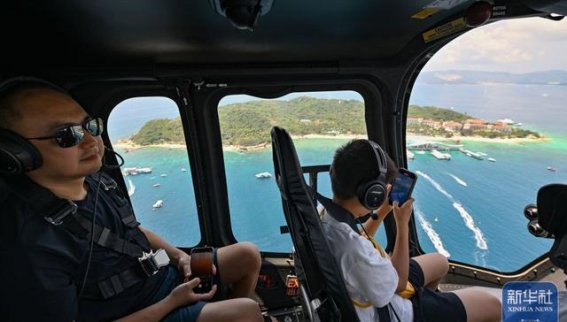 海南低空旅游激发五一假期新活力