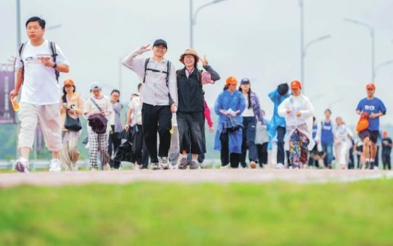 湖南百公里，风雨兼程再出征