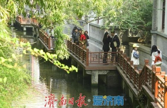 趵突泉的春日之美，济南假日的静谧时光