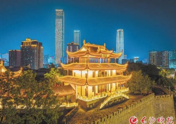 天心阁光影公园盛大回归，领略长沙千年文化之美
