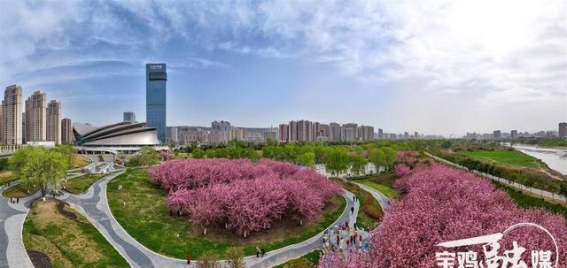 宝鸡春光无限，城市与自然的完美邂逅