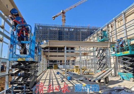 大辛庄考古遗址公园主体建筑已成型，预计今年上半年建成