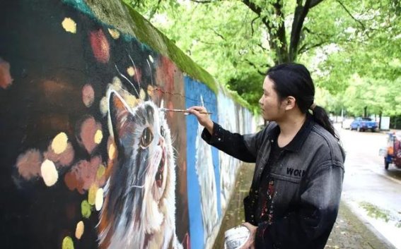 台州街头的艺术奇观——墙绘赋予城市新活力