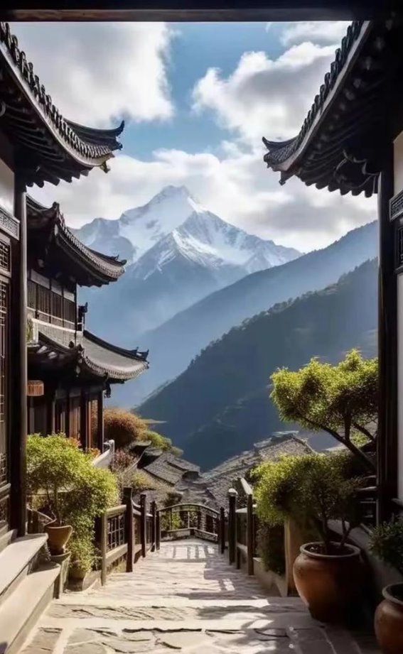 古镇云海：在时光流转中寻找诗意